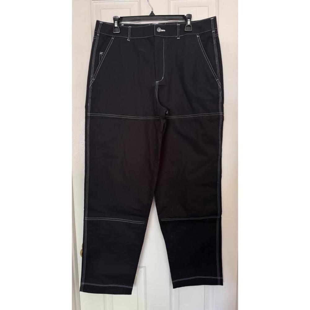 Nike SB Men's Size 34 Double-Knee Skate Pants Black FB8428-010 NEW